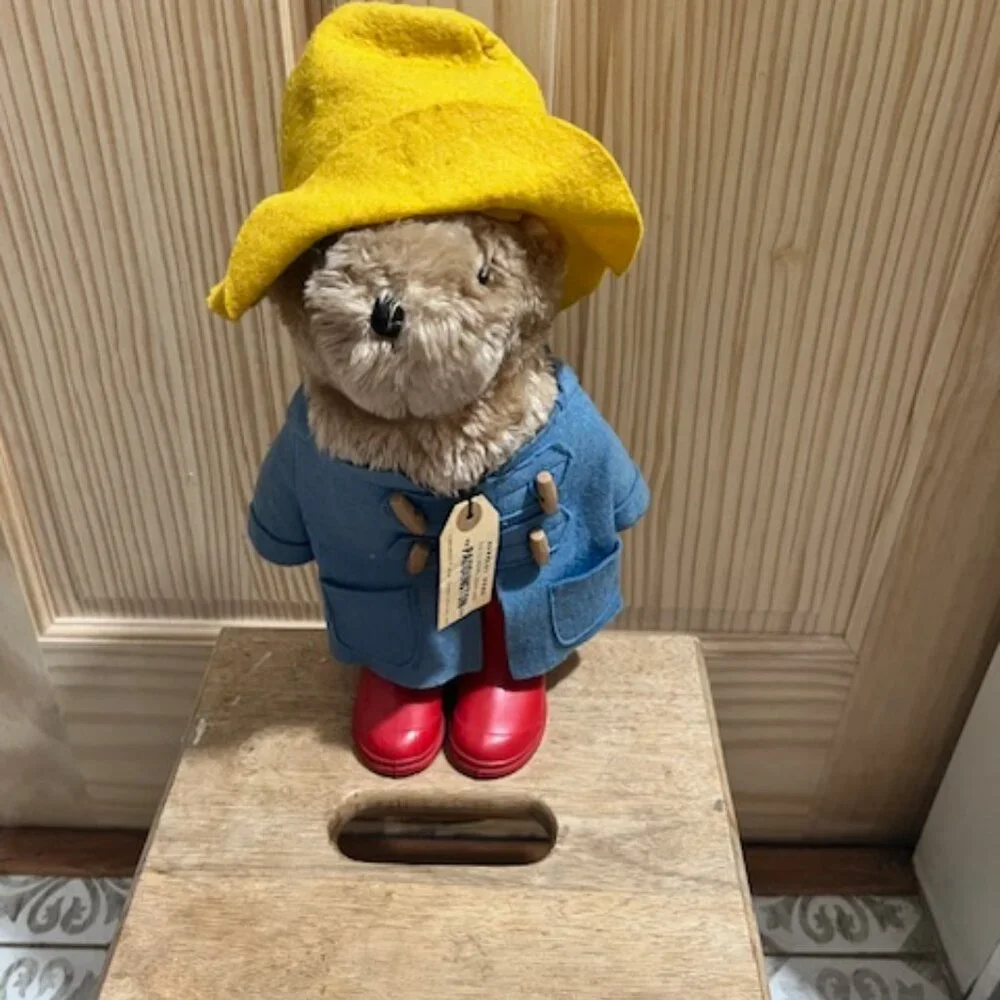 Vintage Paddington Bear plush toy Eden Toys‎ 70's 80's collectible memories